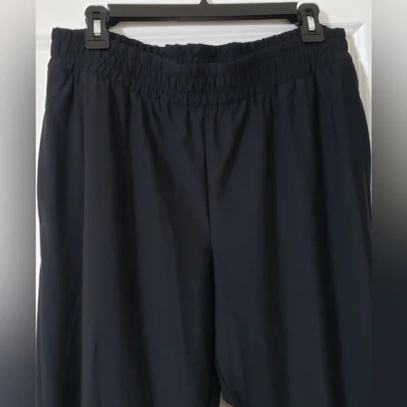 Victoria's Secret Nylon Black Track Jogger Athletic Pants Size Large - Picture 11 of 11